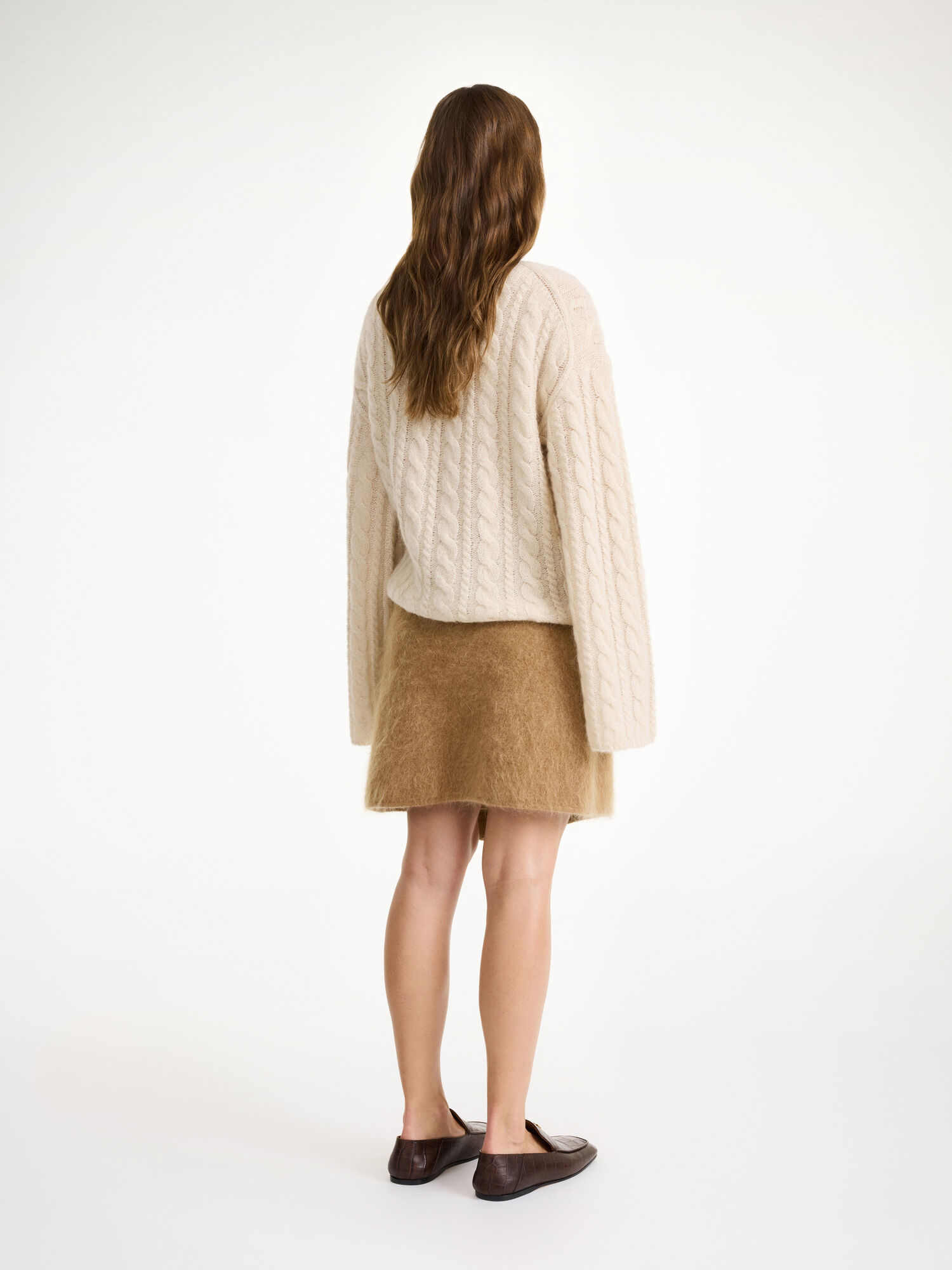 By Malene Birger Krissah Mini Skirt Neuleet Ruskea | FI_BB80918