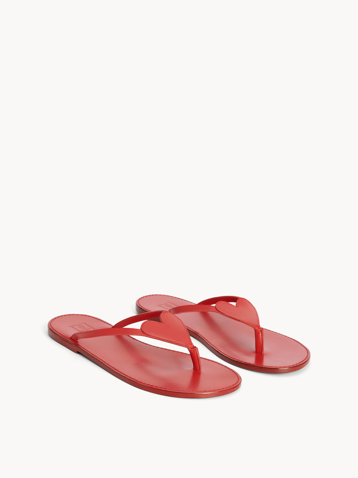 By Malene Birger Ladina Leather Sandals Kengät Punainen | FI_BB95280