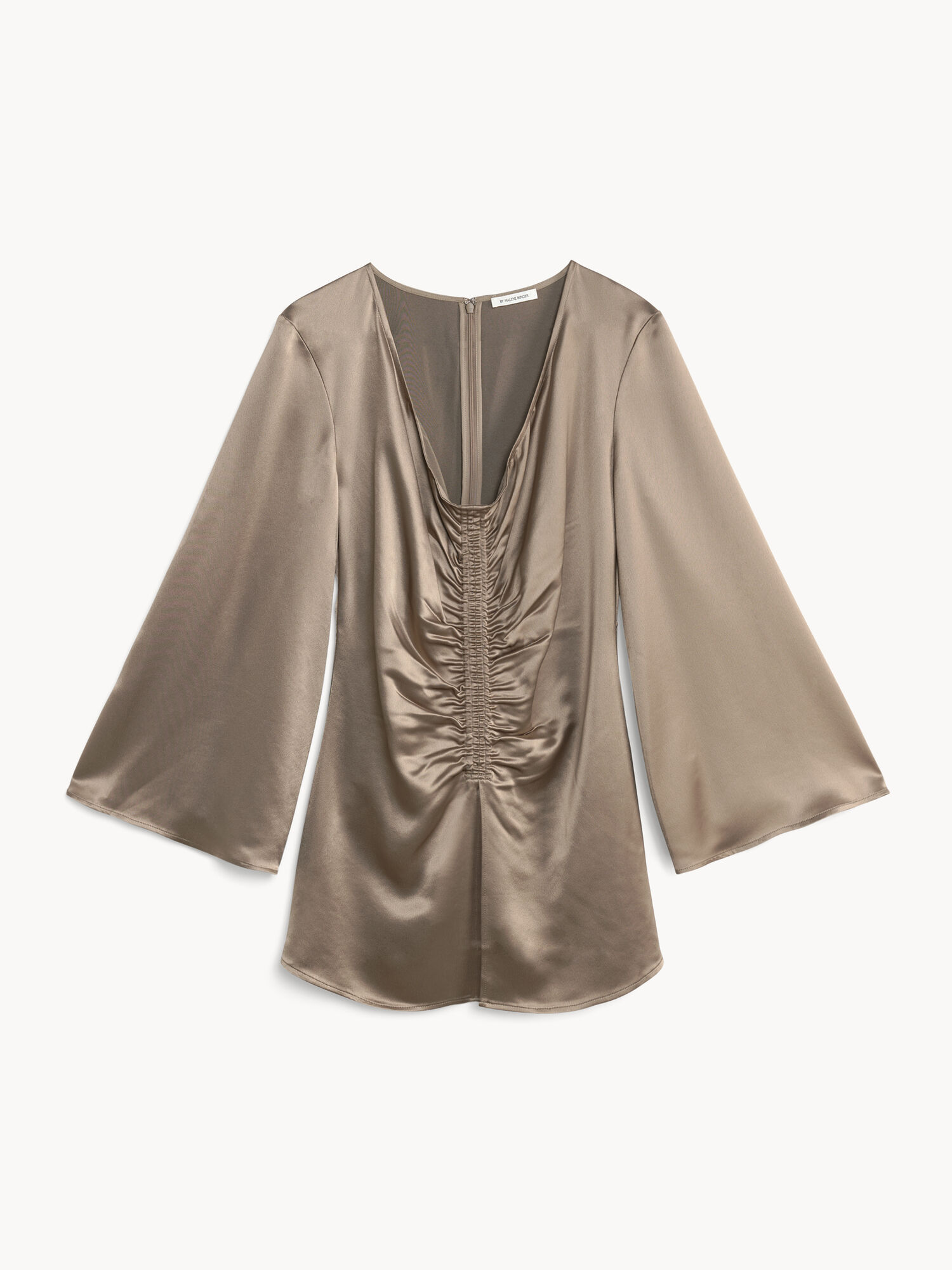 By Malene Birger Leviola Blouse Topit Shitake | FI_BB90530