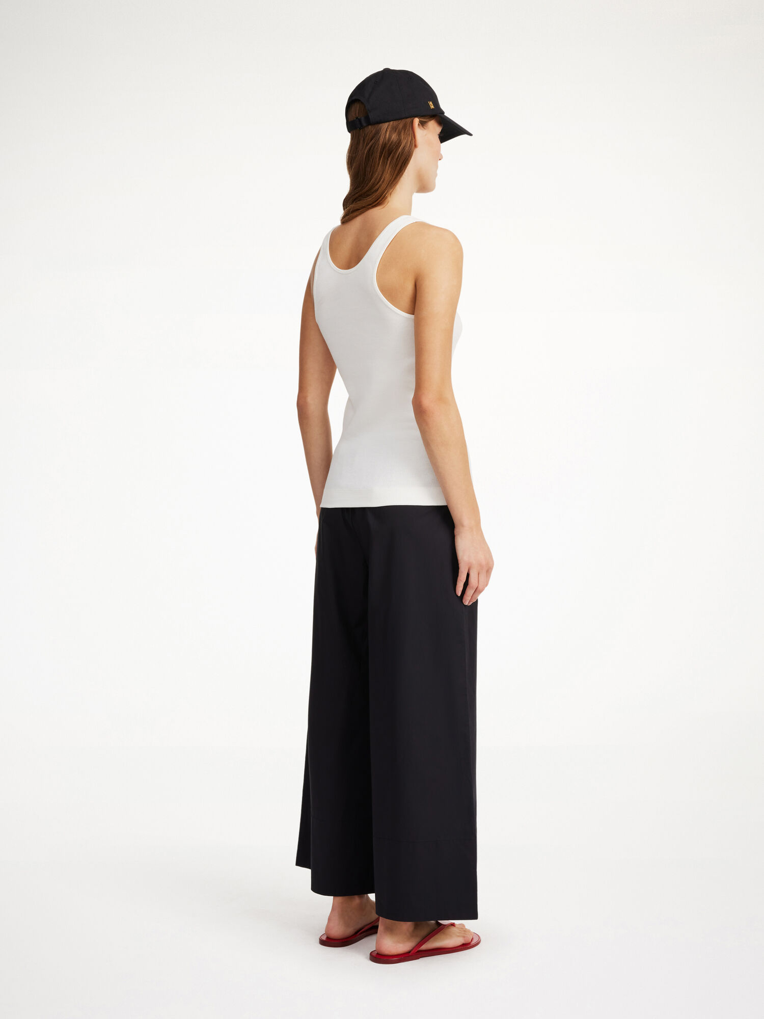 By Malene Birger Luisa High-waisted Suorat Housut Mustat | FI_BB32038