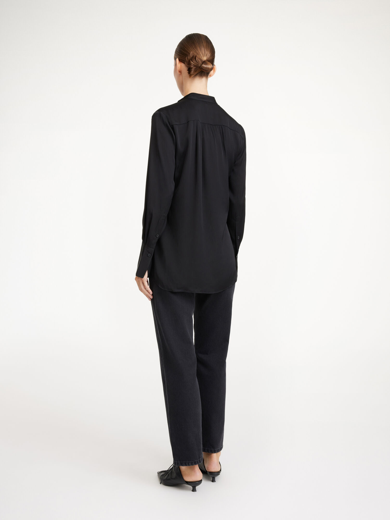 By Malene Birger Mabillon Silk Paidat Mustat | FI_BB96636