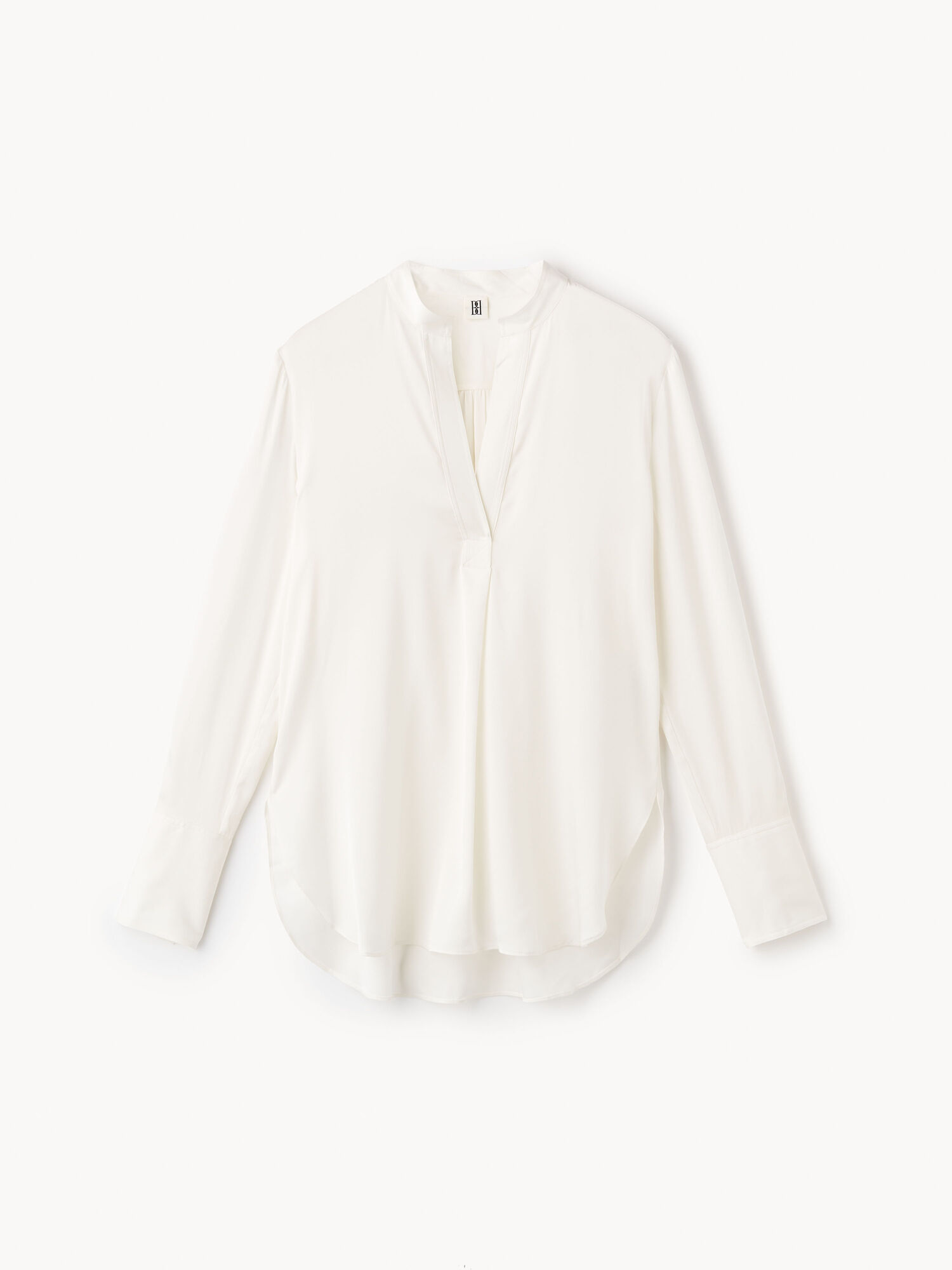 By Malene Birger Mabillon Silk Paidat Valkoinen | FI_BB21403