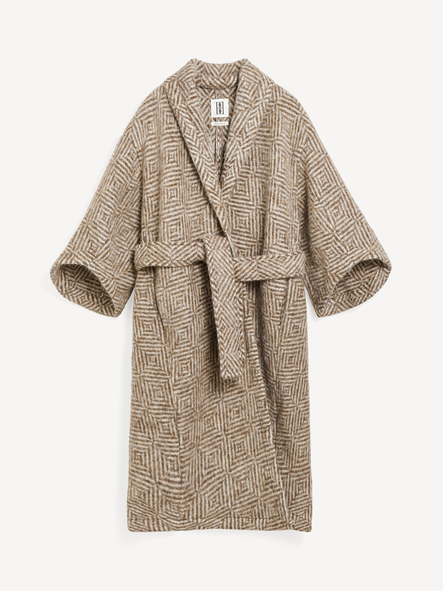 By Malene Birger Mangia Wool-blend Takit Shitake | FI_BB40046