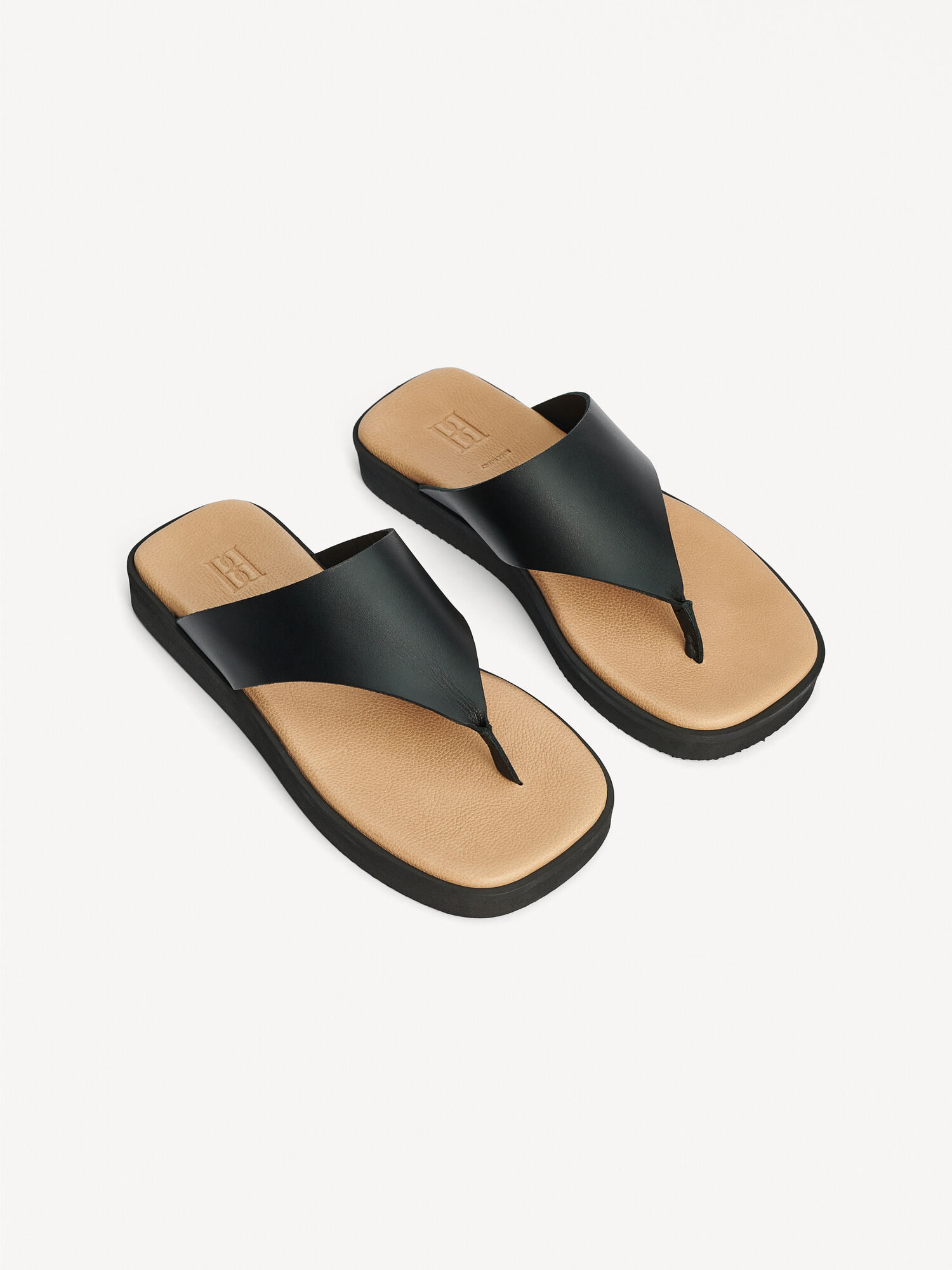 By Malene Birger Marisol Leather Sandals Kengät Mustat | FI_BB50560