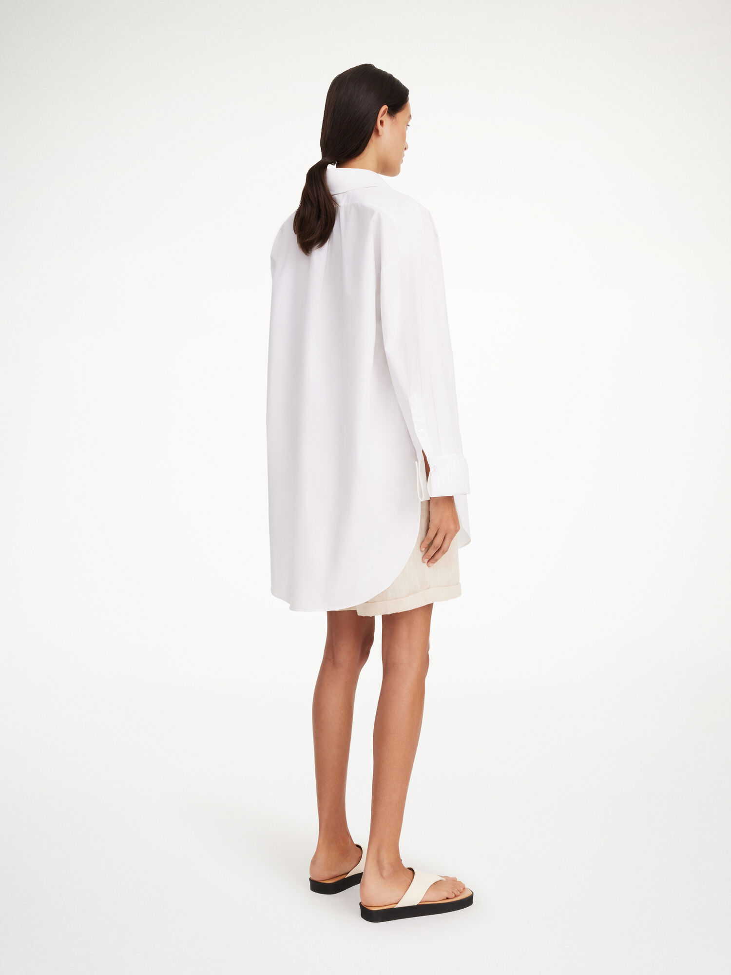 By Malene Birger Maye Organic Cotton Paidat Valkoinen | FI_BB10822