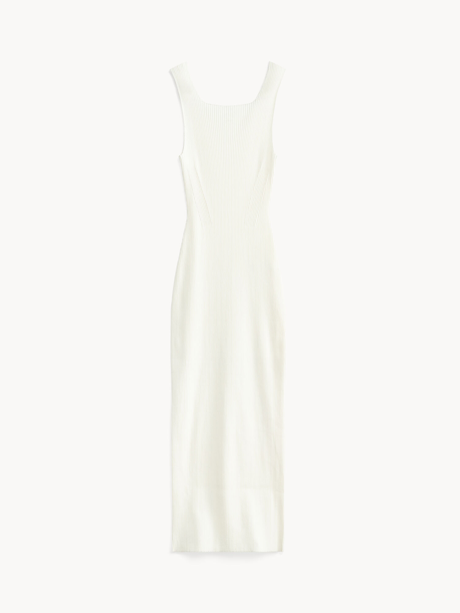 By Malene Birger Milelo Maxi Dress Neuleet Valkoinen | FI_BB49243