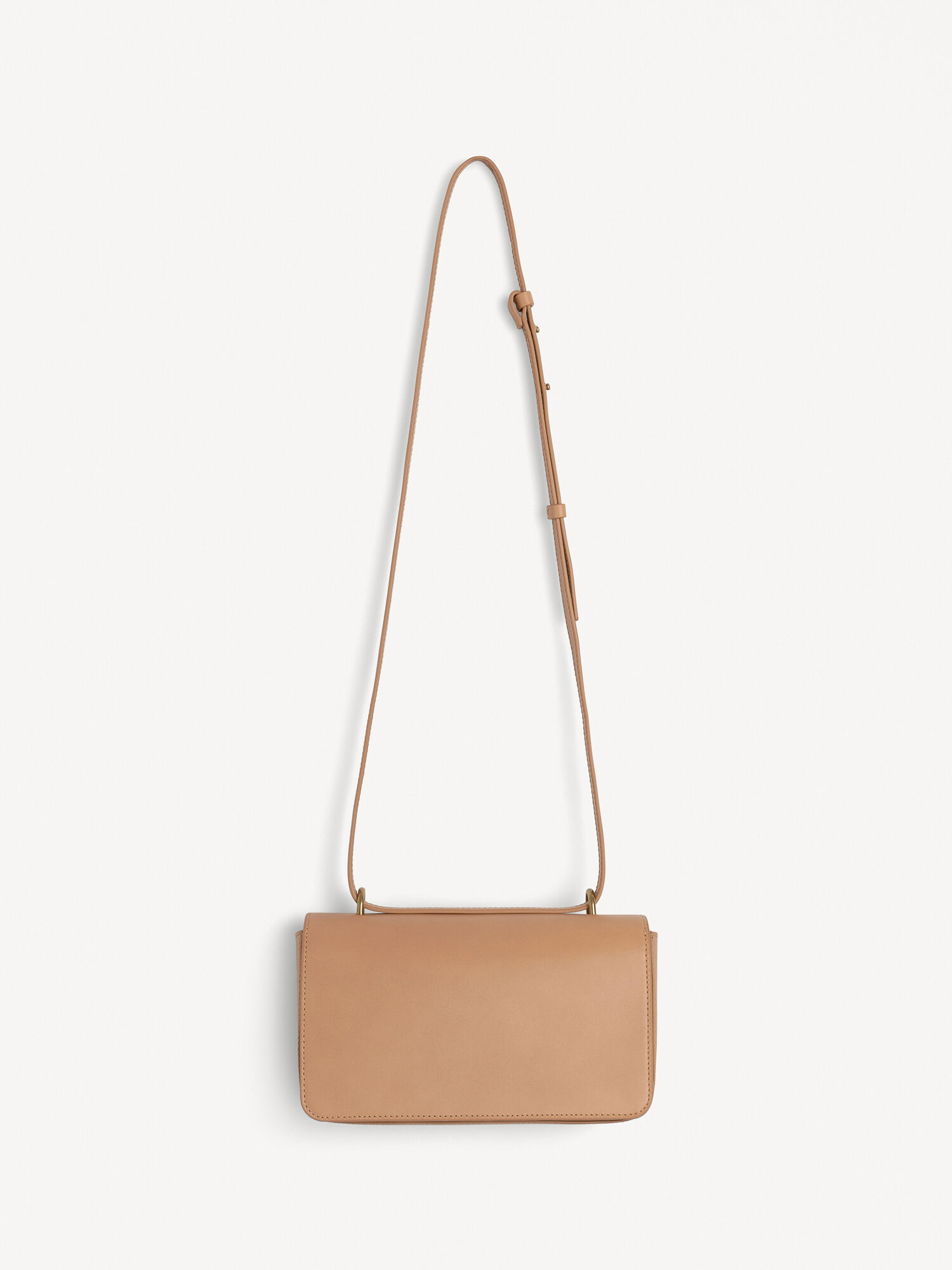 By Malene Birger Noval Leather Shoulder Laukut Tan | FI_BB47129