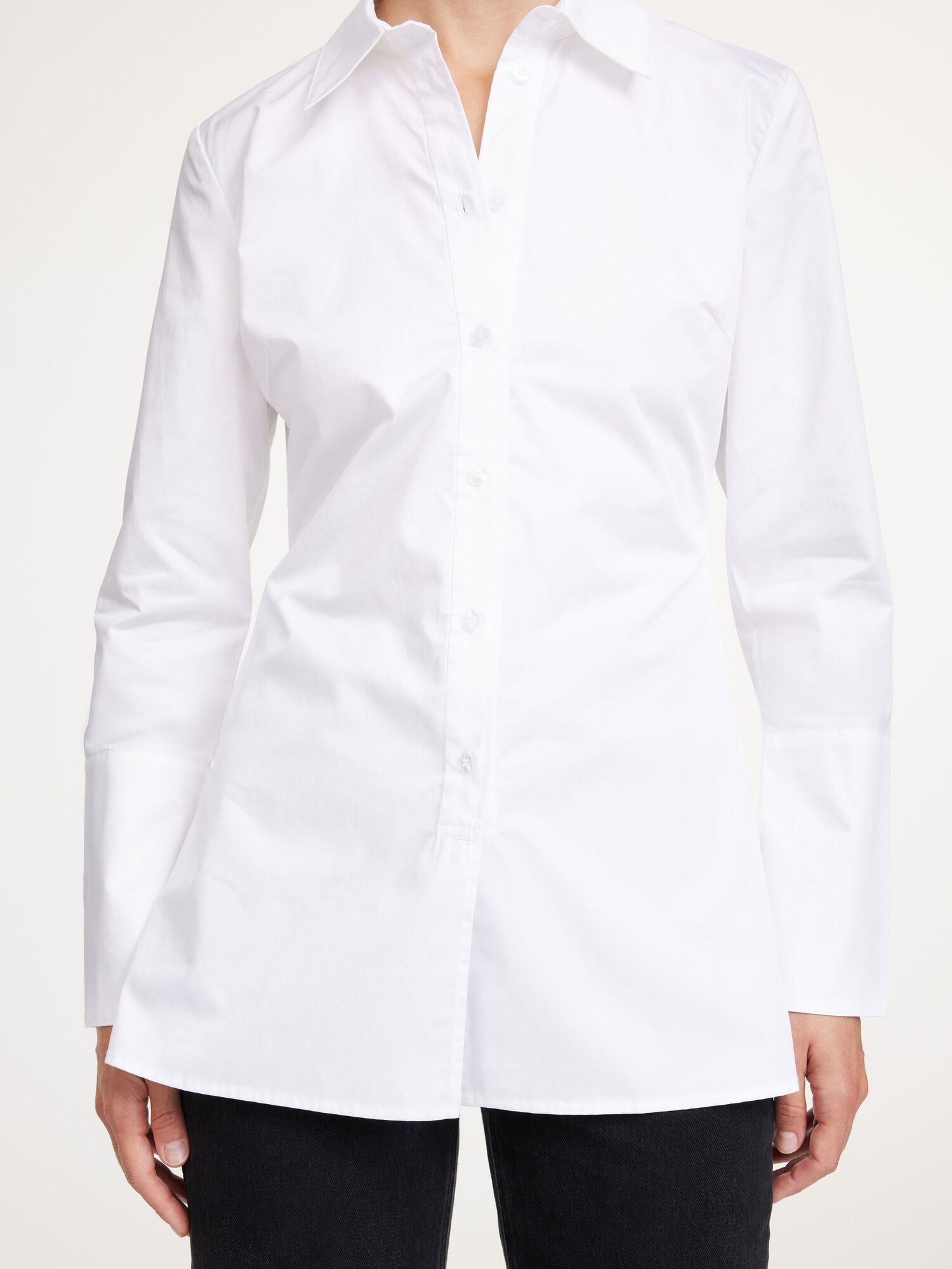 By Malene Birger Padano Organic Cotton Paidat Valkoinen | FI_BB15576