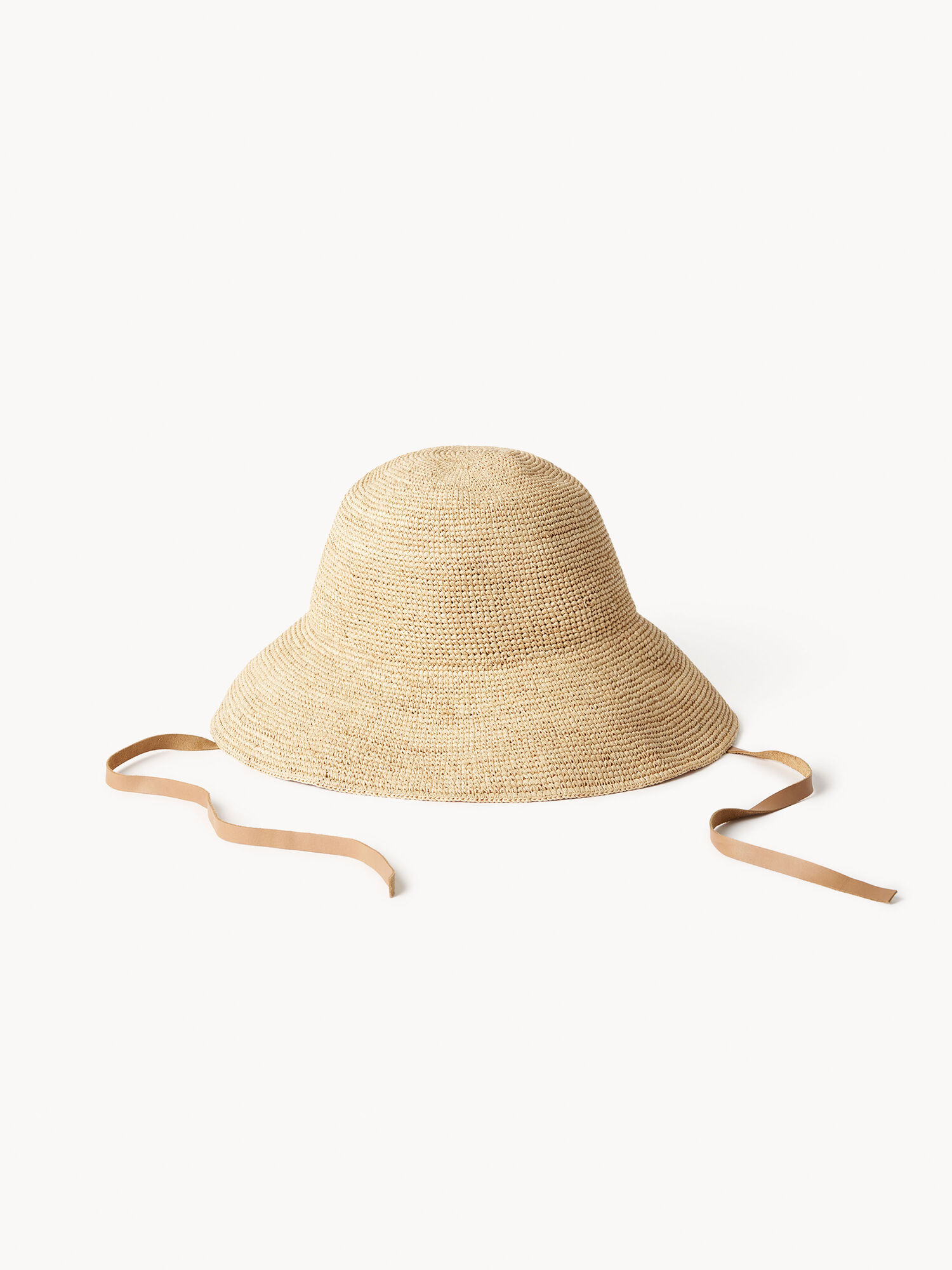 By Malene Birger Rafiah Straw Hat Muut Tarvikkeet Vaalean | FI_BB22097