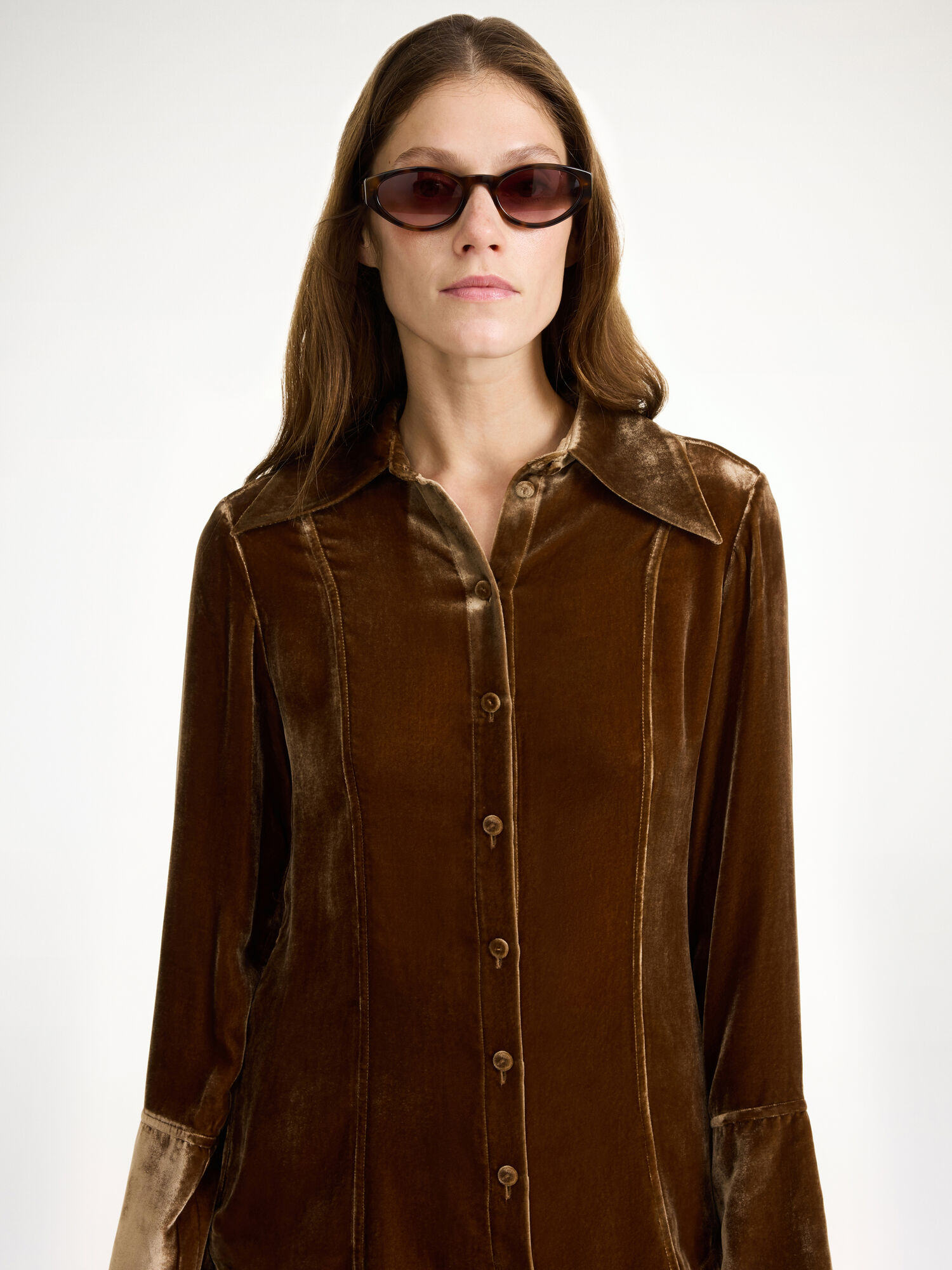 By Malene Birger Rosiannas Velvet Paidat Bison | FI_BB95307