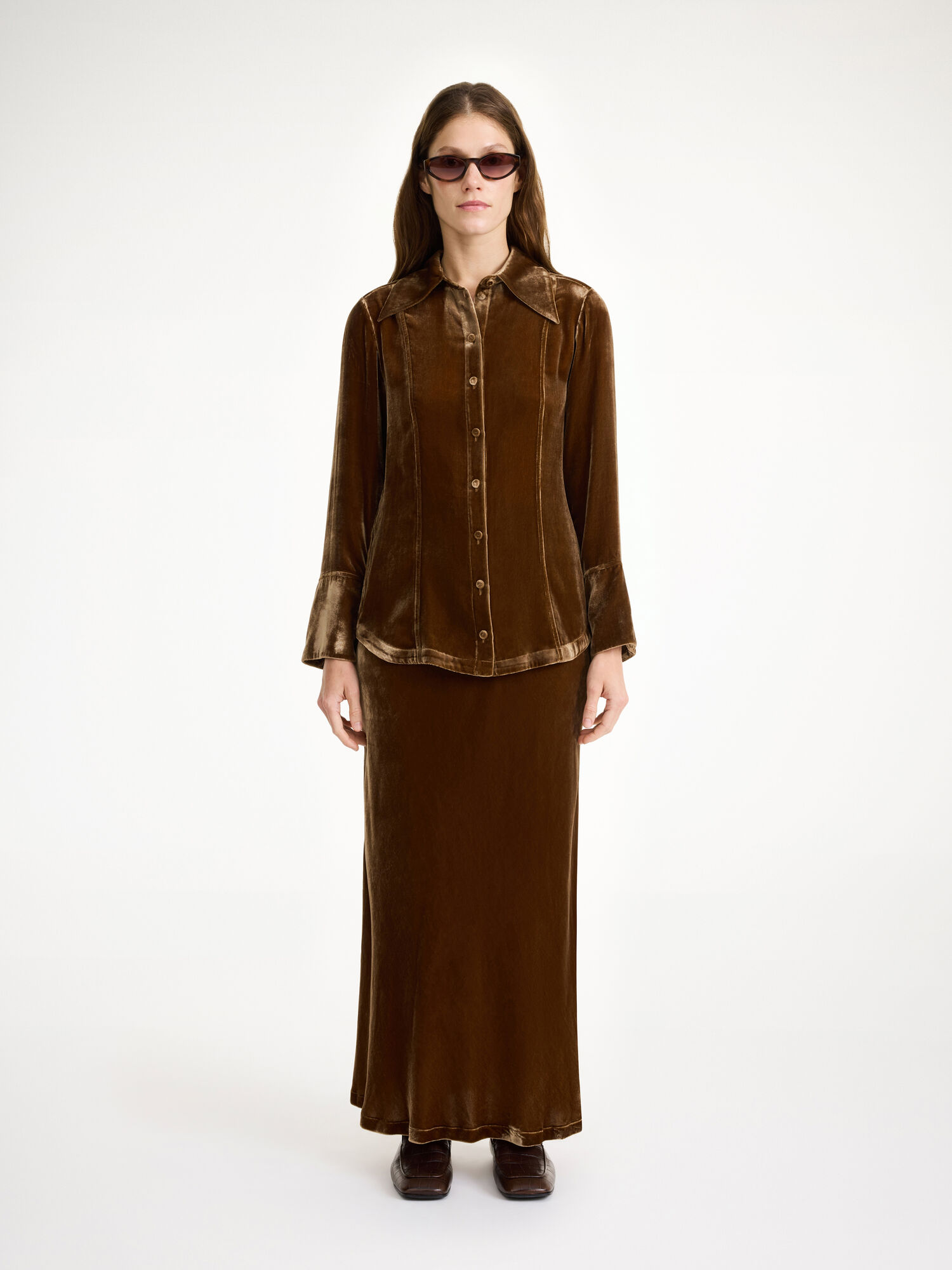 By Malene Birger Rosiannas Velvet Paidat Bison | FI_BB95307