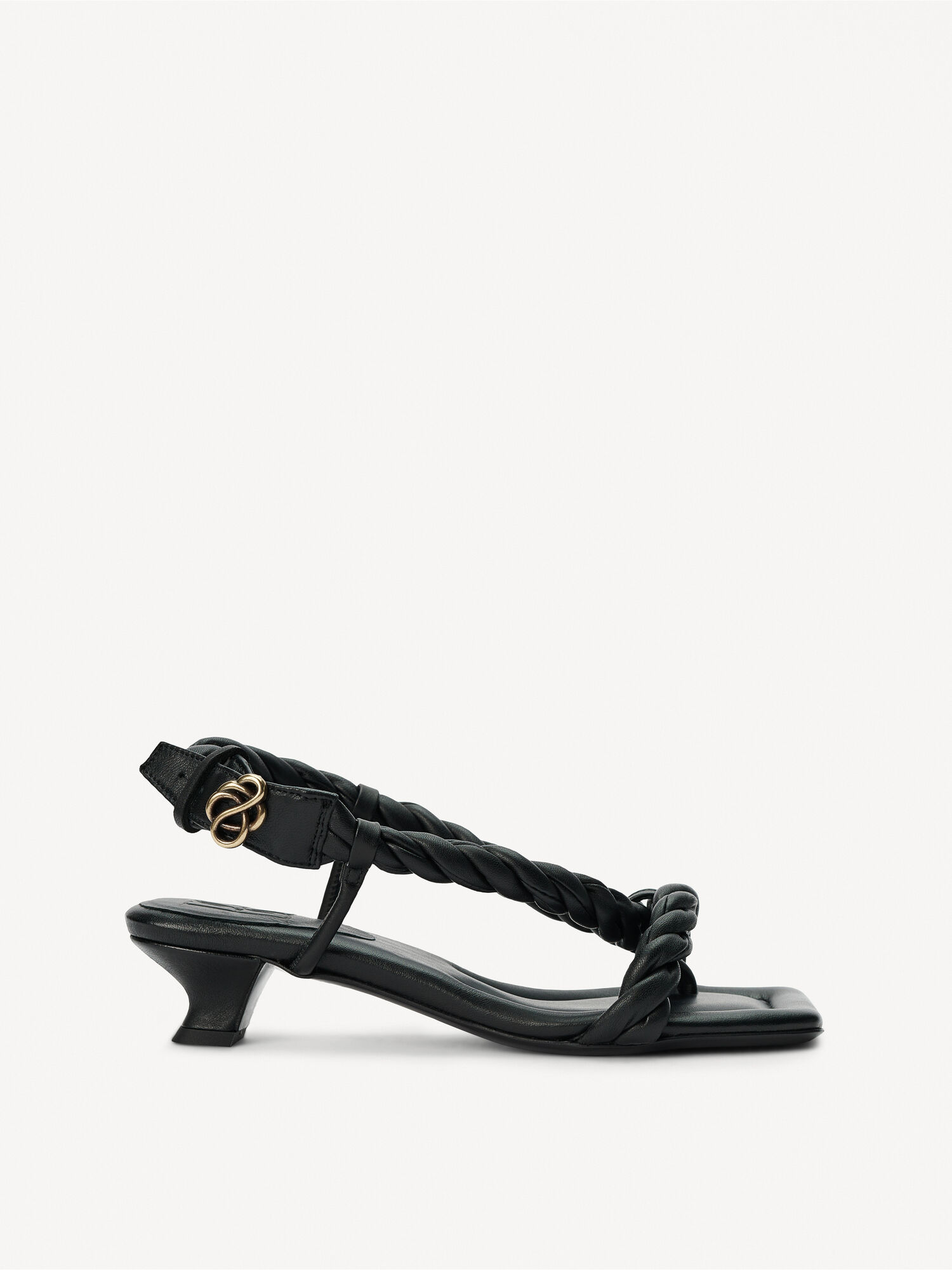 By Malene Birger Temona Leather Sandals Kengät Mustat | FI_BB14988