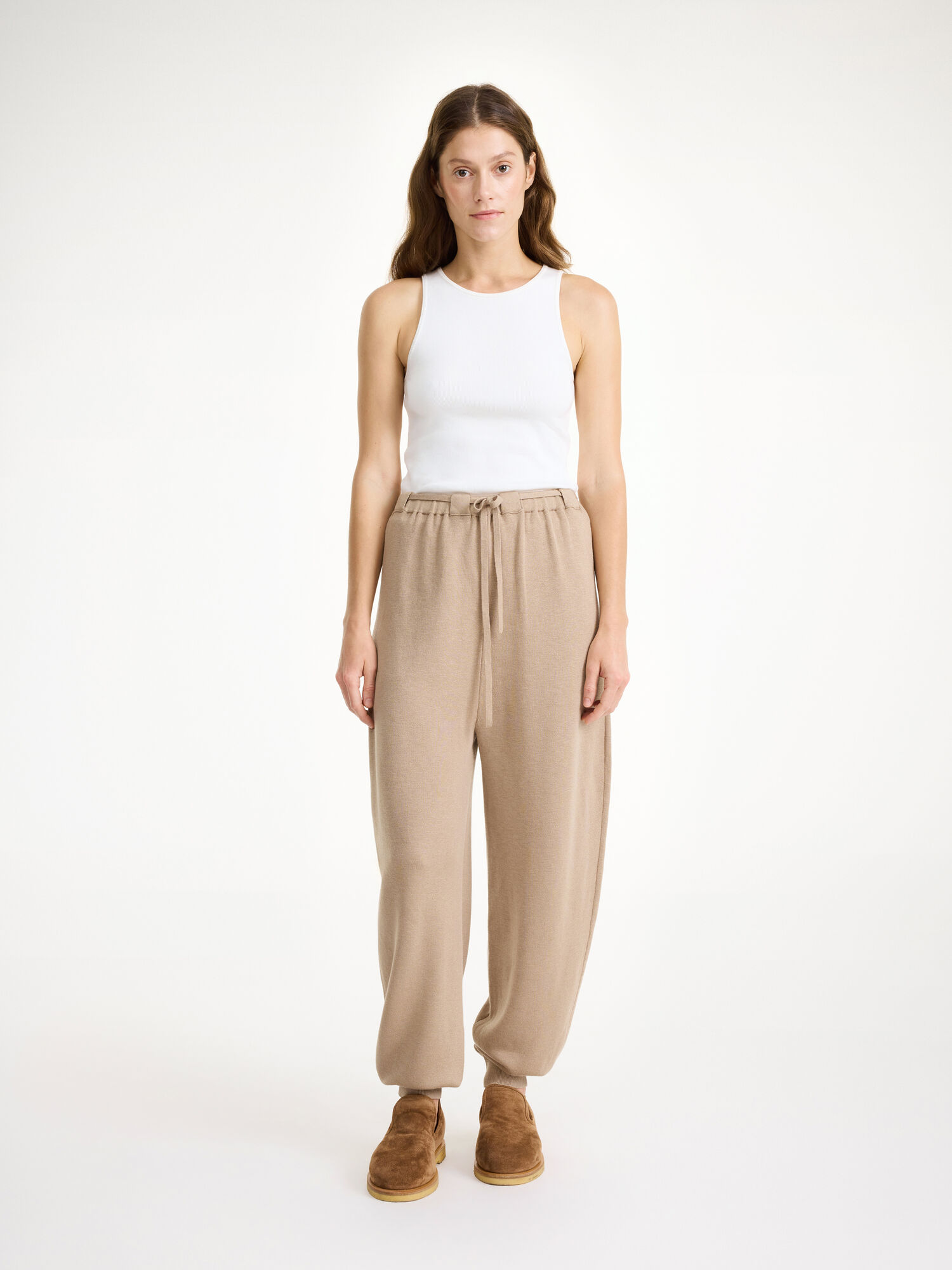 By Malene Birger Tevana High-waisted Suorat Housut Nomad | FI_BB81978