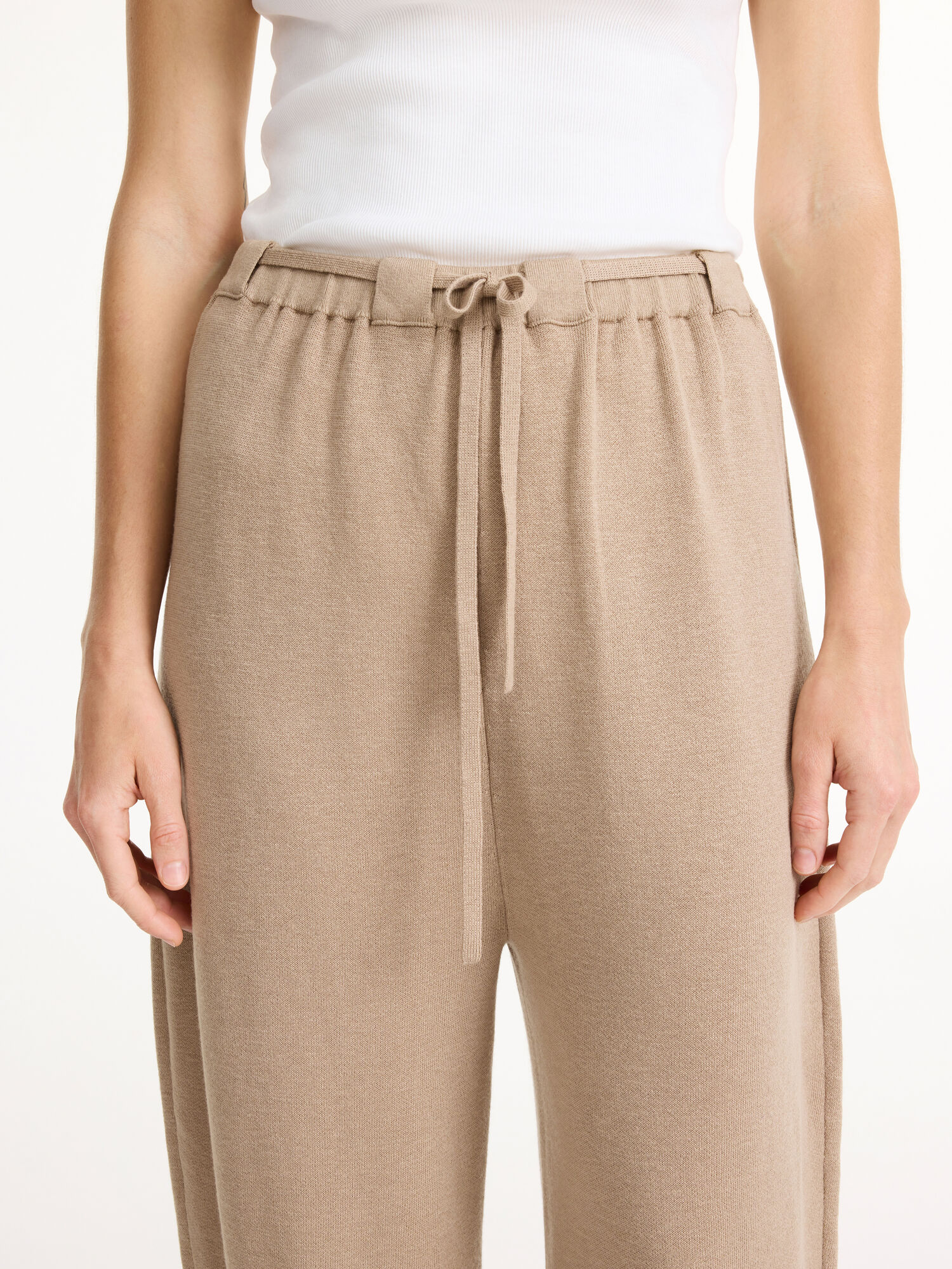 By Malene Birger Tevana High-waisted Trousers Neuleet Nomad | FI_BB34851