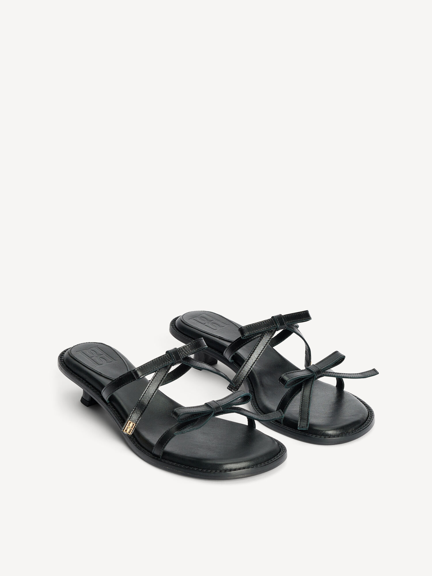 By Malene Birger Tianno Leather Sandals Kengät Mustat | FI_BB29934