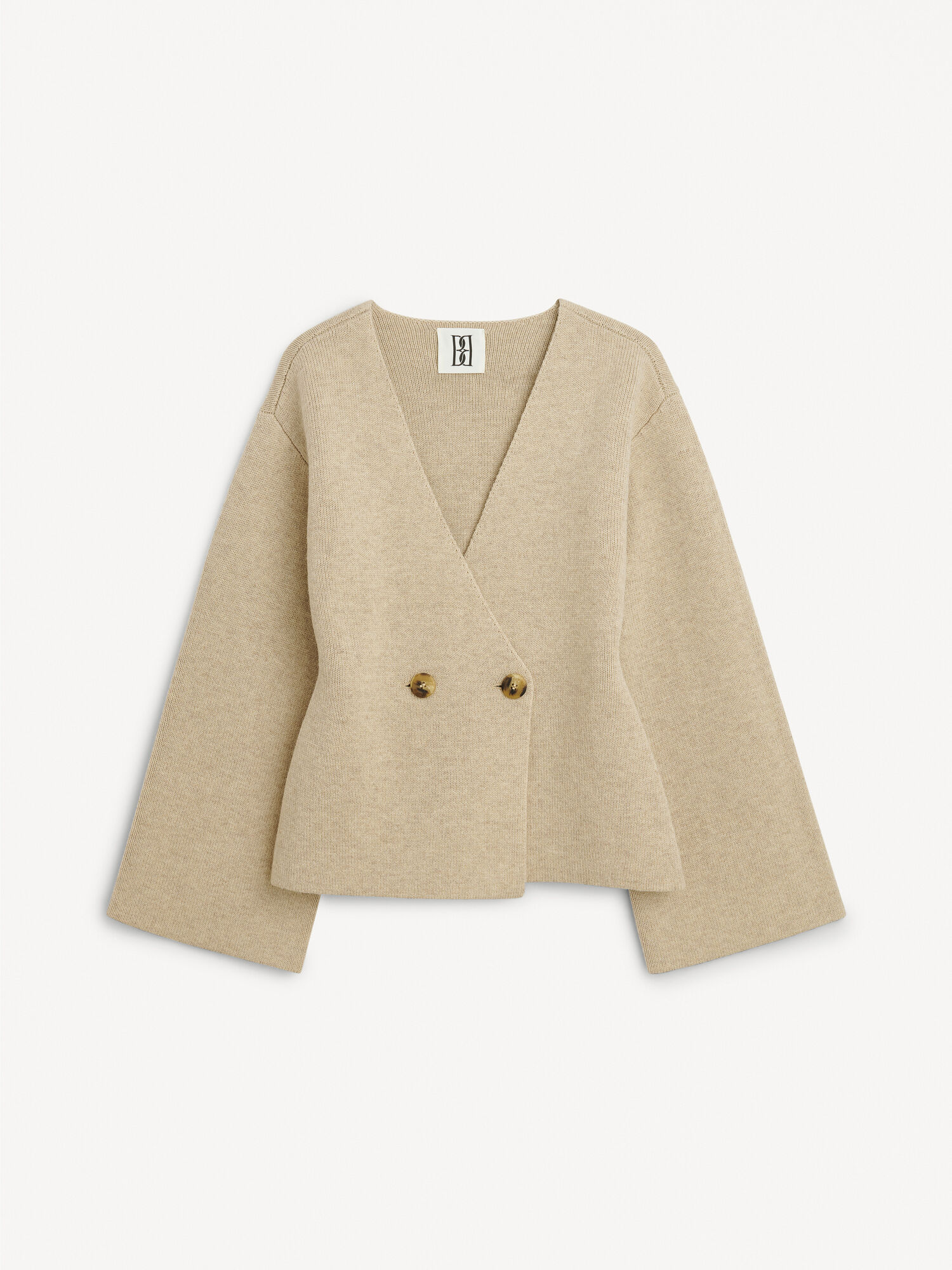 By Malene Birger Tinley Wool Cardigan Neuleet Beige | FI_BB49336