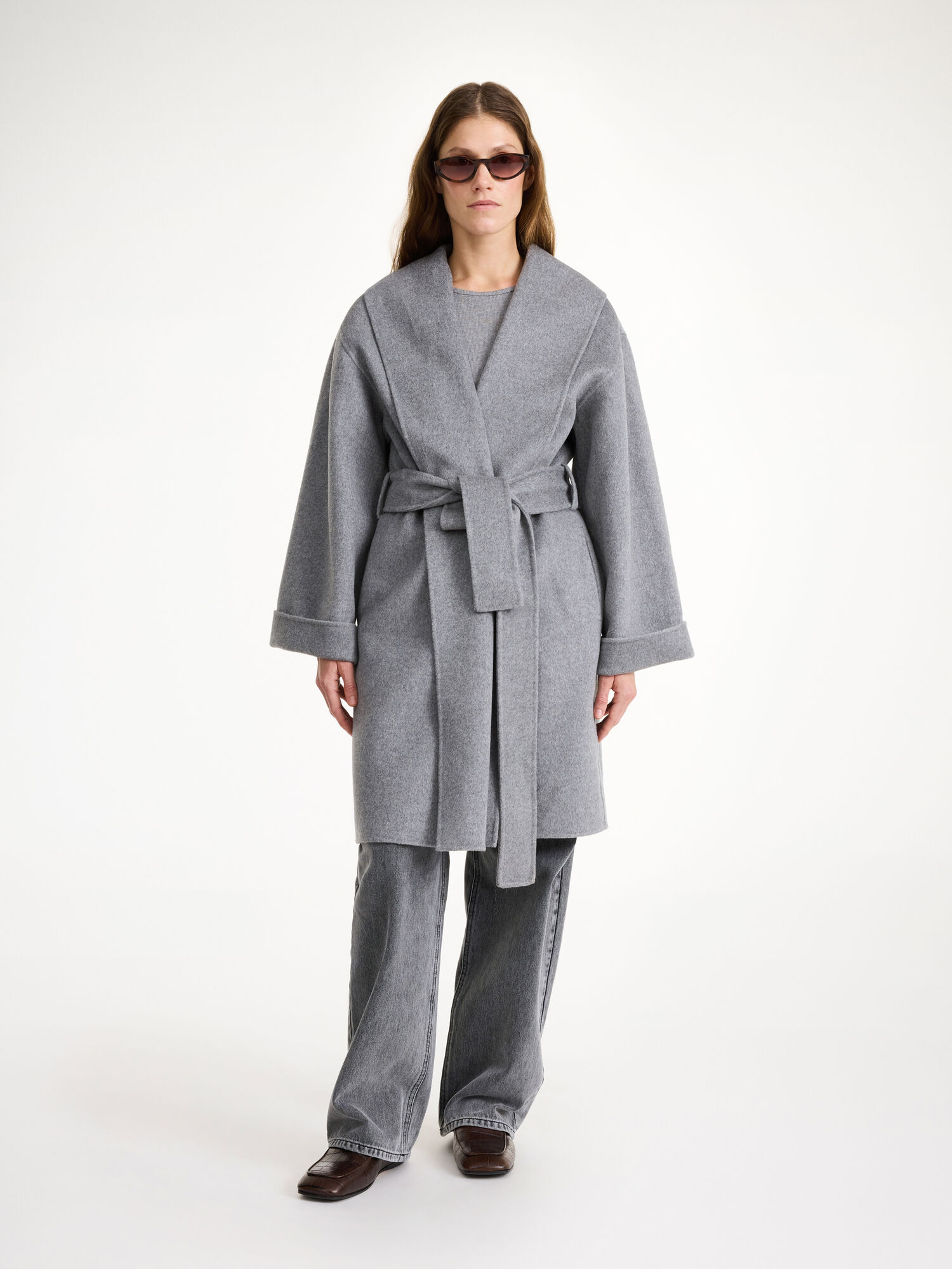 By Malene Birger Trullas Wool Takit Harmaat | FI_BB51828