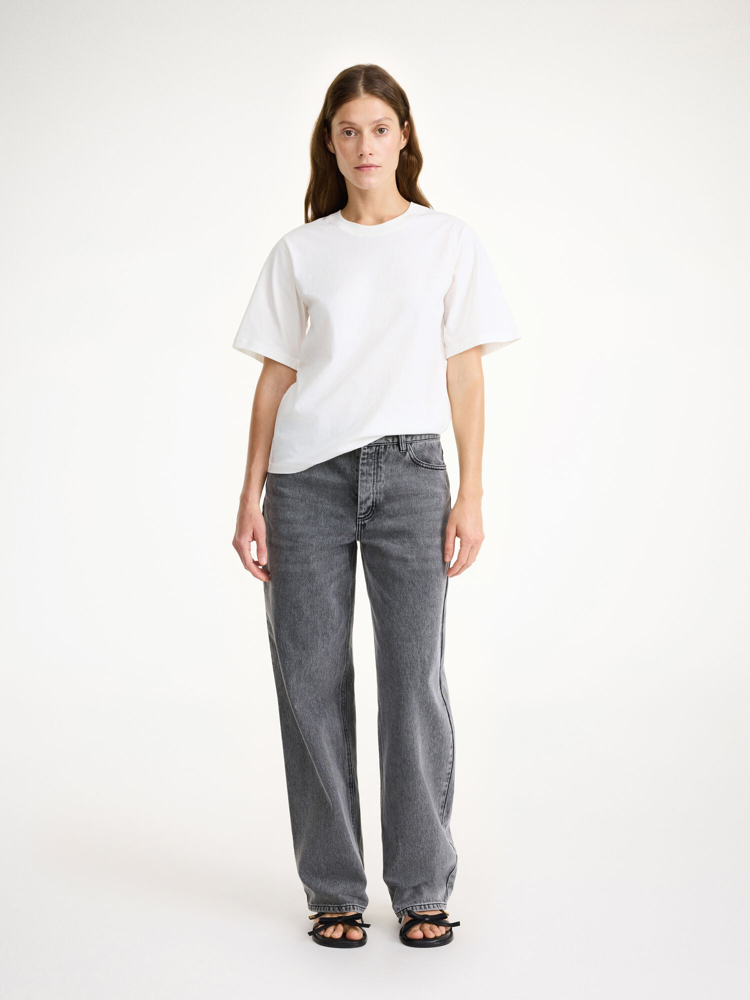 By Malene Birger Vinola Organic Cotton Farkut Mustat | FI_BB16613